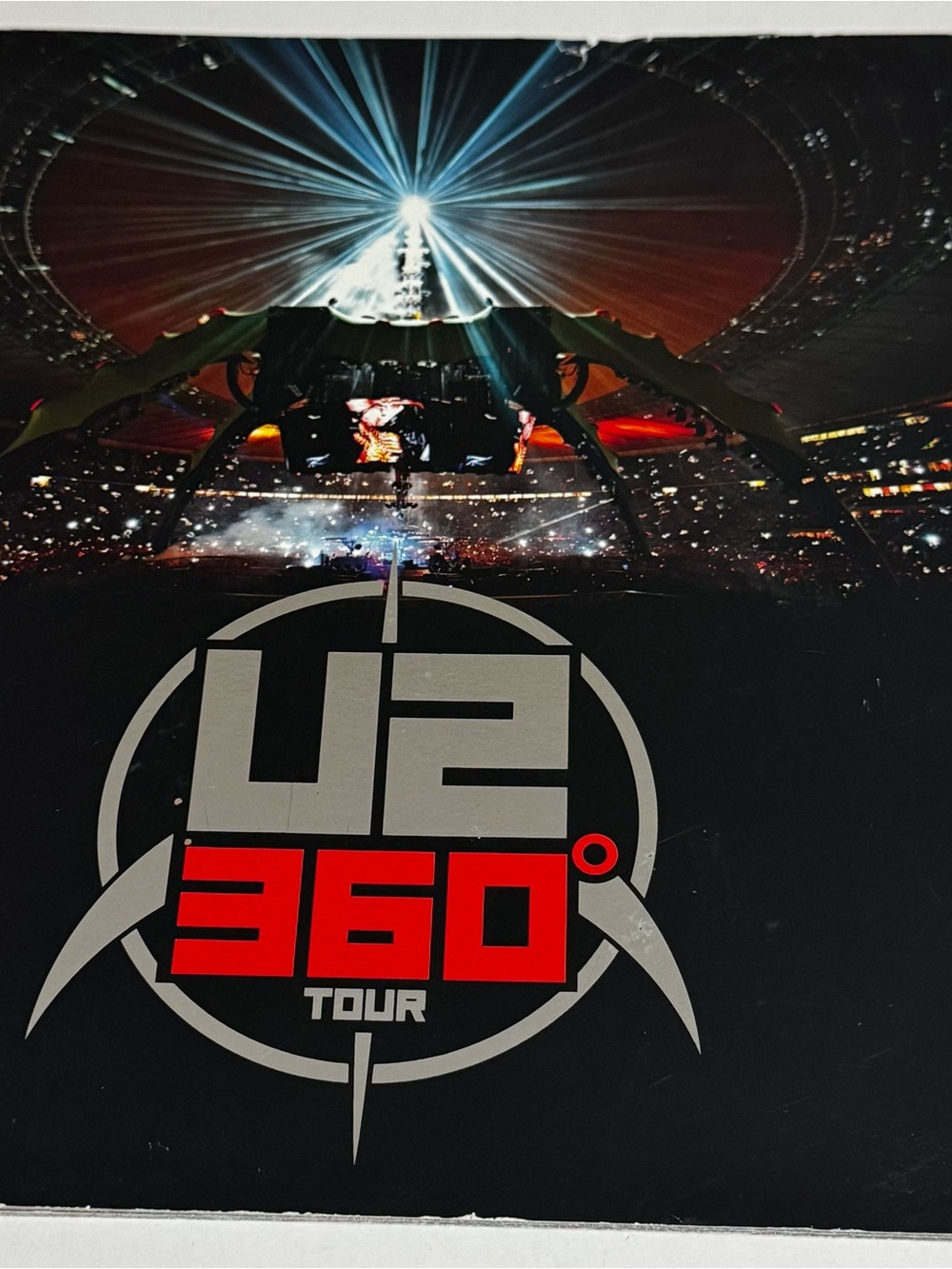 360° U2 Tour Concert Souvenir Book - Black/Red
